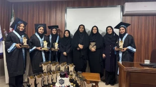 برگزاری جشن فارغ‌التحصیلی دانشجویان دانشکده ملی مهارت دختران شاهرود 14