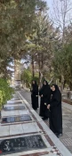 گلباران مزار شهدای شاهرود به مناسبت دهه مبارک فجر توسط دانشگاهیان دانشکده ملی مهارت دختران 8
