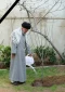 جای خالی آن جانباز شهید در روز درختکاری
