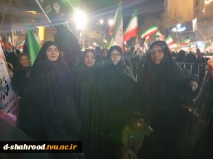 حضور دانشگاهیان دانشکده ملی مهارت دختران شاهرود در مراسم عزاداری شهادت حضرت آیت‌الله امام خامنه‌ای (ره)
 4