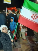 حضور حماسی دانشگاهیان دانشکده ملی مهارت دختران شاهرود در مراسم وداع با شهدای شهرستان شاهرود 3