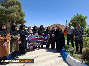 کاشت نهال امید به یاد شهدای جنگ رمضان 2