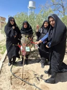 کاشت نهال امید به یاد شهدای جنگ رمضان 5