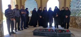  تجدید میثاق دانشگاهیان دانشکده ملی مهارت دختران شاهرود  3