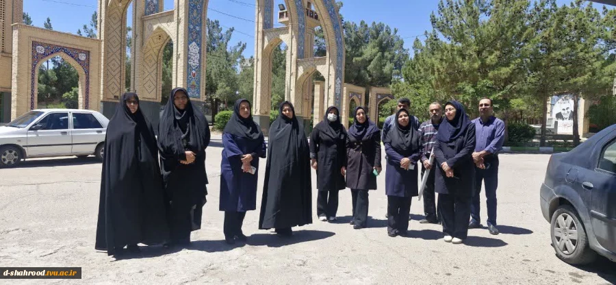  تجدید میثاق دانشگاهیان دانشکده ملی مهارت دختران شاهرود  4