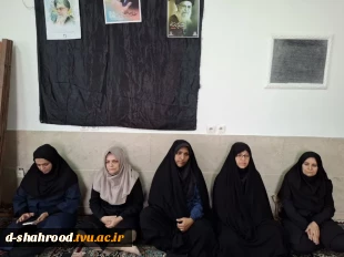 برگزاری مراسم دومین سالگرد بزرگداشت شهادت آیت‌الله دکتر سید ابراهیم رئیسی و شهدای خدمت در دانشکده ملی مهارت دختران شاهرود  4