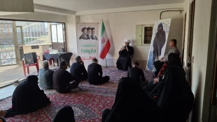  مراسم تبیینی و بزرگداشت شهید مدافع امنیت حسین حمامیان به کلام : حجت الاسلام والمسلمین صادق عرب زینلی  2
