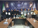 تقدیر رئیس دانشکده ملی مهارت دختران شاهرود از همکاران مشارکت‌کننده در اسکان عزاداران مراسم تشییع و تدفین امام شهید ایران و قائد امت   6