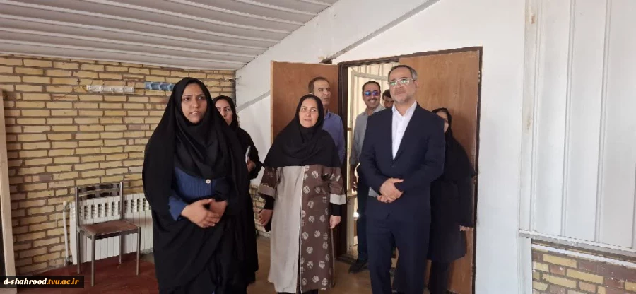 بازدید مدیرکل تربیت بدنی دانشگاه ملی مهارت از دانشکده دختران شاهرود؛ 5